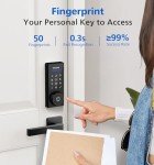 Philips Wi-Fi Smart Lock with Fingerprint and Keypad