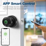 Smart Fingerprint Door Knob: App-Controlled Spy Gear