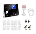 Smart Home Security System with WiFi and GSM