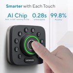 Smart WiFi Door Lock with Fingerprint and App Control