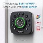 Smart WiFi Door Lock with Fingerprint and App Control