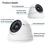 Anpviz HD 1080P 4-in-1 CCTV Security Dome