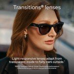 Meta Ray-Ban Smart Glasses, Matte Black Wayfarer