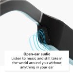 Smart Glasses with Alexa - Classic Black Square Frames
