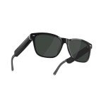 Smart Glasses with Alexa - Classic Black Square Frames