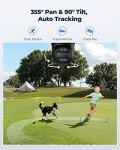 4K PTZ Security Camera with 6X Hybrid Zoom