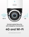 4G LTE Solar Security Camera with AI Tracking