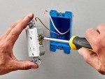 HD Spy Camera Outlet with SD Card DVR