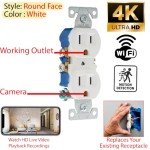 SecureGuard Wall Outlet Spy Camera 720P