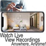 4K Wi-Fi Wall Outlet Spy Camera (No Audio)