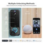 Smart Lock with 2K Camera and Keyless Access