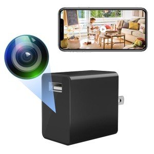 Librefly Wireless Mini 1080P USB Charger Camera