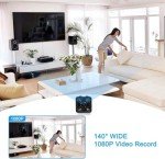 1080P Mini Hidden Spy Camera with Audio & Night Vision