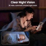 4K WiFi Mini Hidden Camera with Night Vision