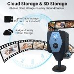 4K WiFi Mini Hidden Camera with Night Vision
