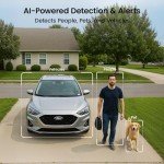AOSU 4K Wireless Solar Security Camera System