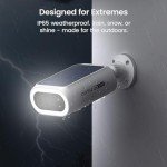 AOSU 4K Wireless Solar Security Camera System