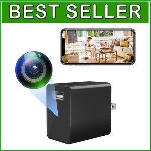 Librefly Wireless Mini 1080P USB Charger Camera