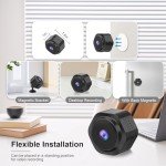 Mini WiFi Hidden Camera - 1080P Spy Nanny Cam