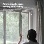 Smart Sensor: Doors & Windows 2-Pack - Enhance Home Security, Save Energy