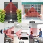 Wireless Motion Sensor Alarm - LED Light