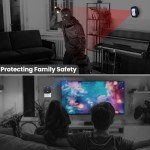 Wireless Motion Sensor Alarm - LED Light