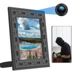 Hidden Spy Camera Frame with Night Vision