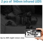 Tiny WiFi Hidden Camera with Night Vision & Motion Detection
