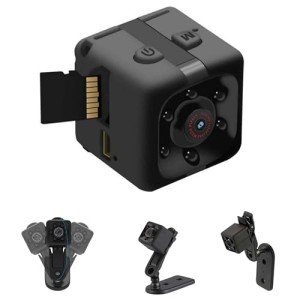 1080P Mini Spy Camera with Audio & Night Vision