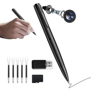 64GB HD Body Camera Pen - Mini Spy Cam