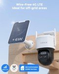 4K Dual Lens LTE Security Camera with Solar Power