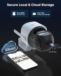4K Dual Lens LTE Security Camera with Solar Power