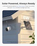 Reolink 2K Solar Wireless Security Camera