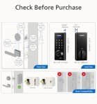 Philips Wi-Fi Smart Lock with Fingerprint and Keypad