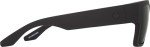 SPY Optic Cyrus, Square Sunglasses, Color and Contrast Enhancing Lenses, Matte Black - Happy Gray Green Lenses