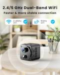 4K Mini Hidden Camera with Night Vision