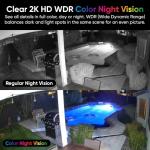 WYZE 2K 360° Security Camera with Color Night Vision