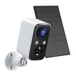 Wireless Outdoor Security Camera with Solar Panel