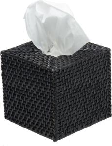 4K Wireless Spy Camera in Wicker Tissue Box
