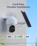 Wireless 5MP Pan Tilt Security Camera with Solar