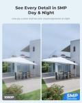 Wireless 5MP Pan Tilt Security Camera with Solar