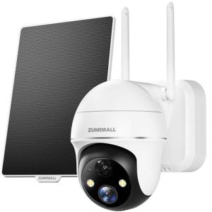 ZUMIMALL 360° Solar Outdoor Security Camera