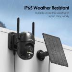 Solar Wireless Security Camera with Night Vision