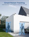 AOSU Solar Wireless Security Cameras with Night Vision