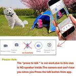 WiFi HD Pet Collar Camera with Night Vision
