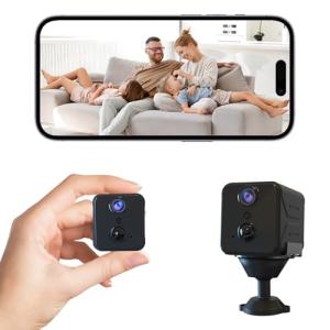 Javiscam 2025 Hidden 4K Mini Spy Camera