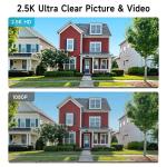 Woolink 2x4 MP Solar Outdoor Security Camera