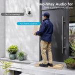 Woolink 2x4 MP Solar Outdoor Security Camera
