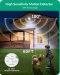 EDISHINE Motion Sensor with Adjustable Detection Range