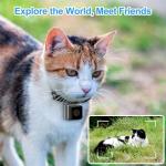 KinetCam Cordless Cat Camera Collar - M Size